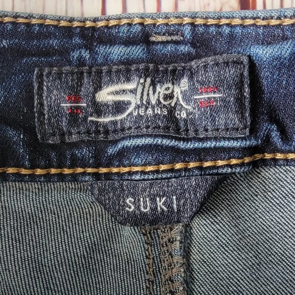 Silver Suki Capri Jeans 29x22.5 - Picture 9 of 11